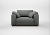 Trento Loveseat Boucle Steel
