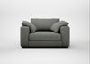 Trento Loveseat Boucle Tweed Lapis