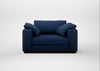 Trento Loveseat Broad Weave Lagoon