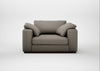 Trento Loveseat Broad Weave Pebble