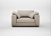 Trento Loveseat Broad Weave Putty