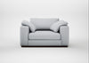 Trento Loveseat Broad Weave Tin