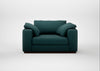 Trento Loveseat Brushed Cotton Pine