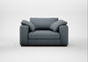 Trento Loveseat Capelo Linen-Cotton Mineral