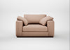 Trento Loveseat Capelo Linen-Cotton Rosedale
