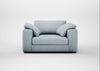 Trento Loveseat Capelo Linen-Cotton Sea Shanty