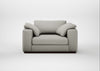 Trento Loveseat Melton Wool Limestone