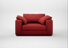 Trento Loveseat Melton Wool Red Oxide
