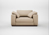 Trento Loveseat Smart Cotton Linen Rice