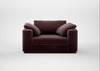 Trento Loveseat Smart Luxe Velvet Acorn