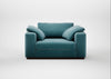 Trento Loveseat Smart Luxe Velvet Airforce Blue