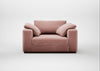 Trento Loveseat Smart Luxe Velvet Dusky Pink