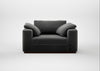 Trento Loveseat Smart Luxe Velvet Nickel