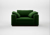 Trento Loveseat Smart Velvet Forest