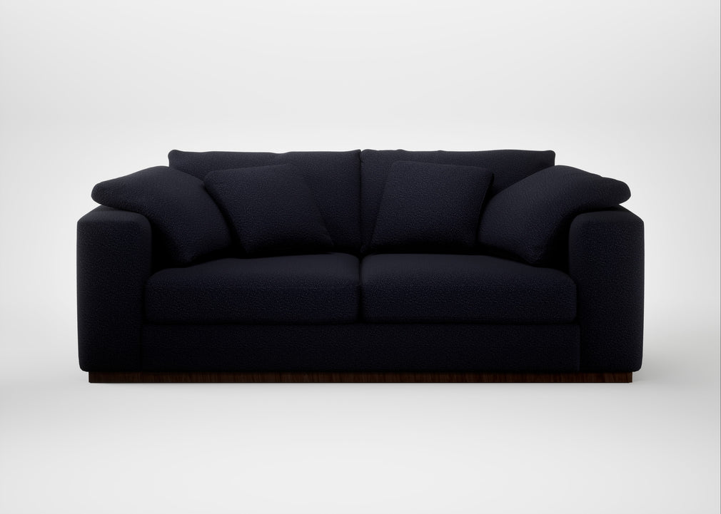 Trento 3 Seater Sofa Boucle Indigo
