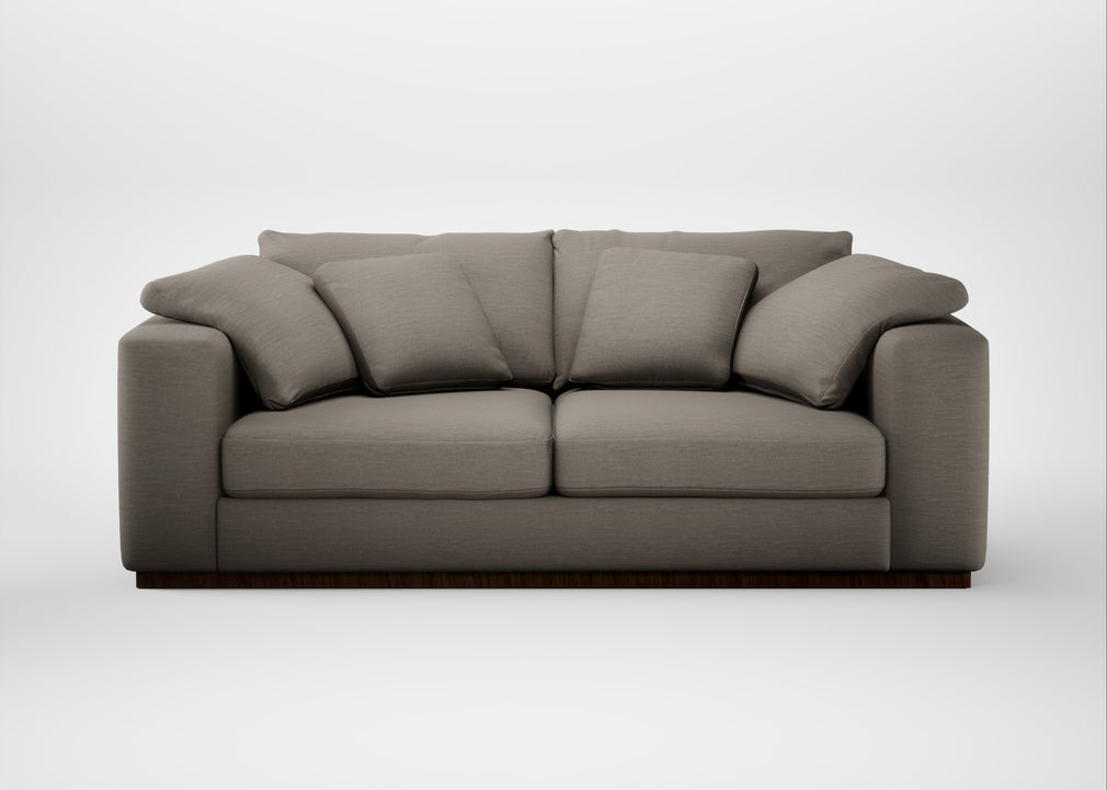 Trento 3 Seater Sofa Broad Weave Pebble