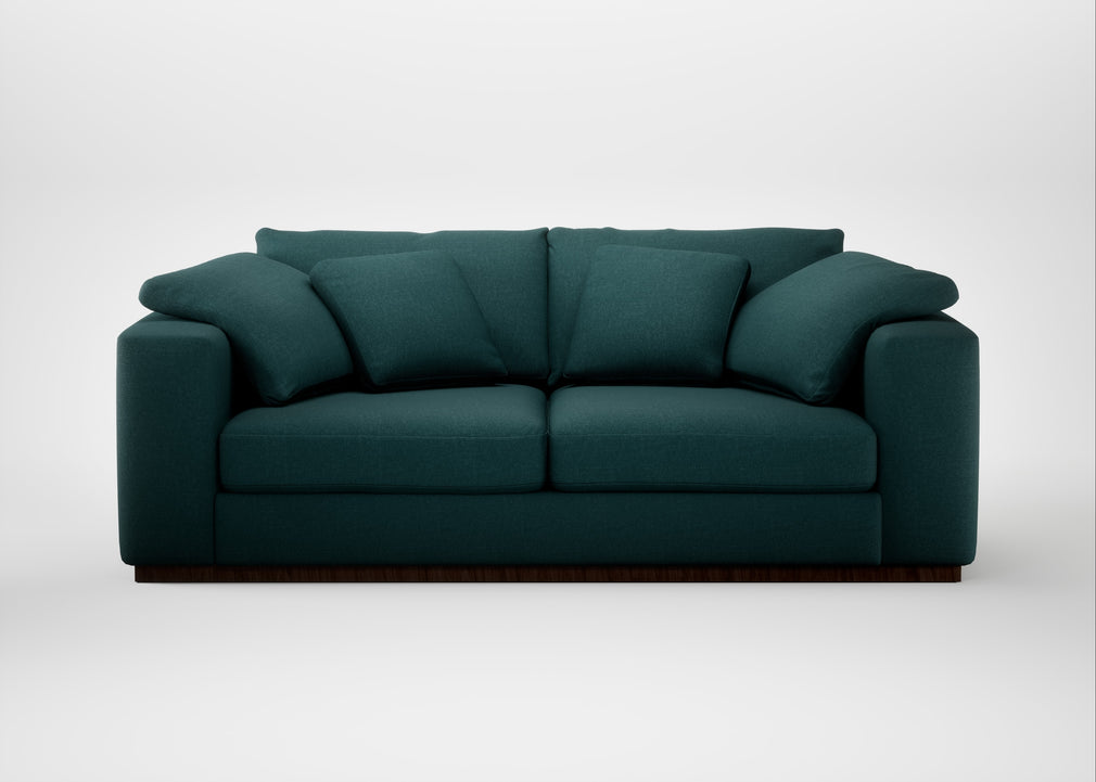 Trento 3 Seater Sofa Brushed Cotton Pine
