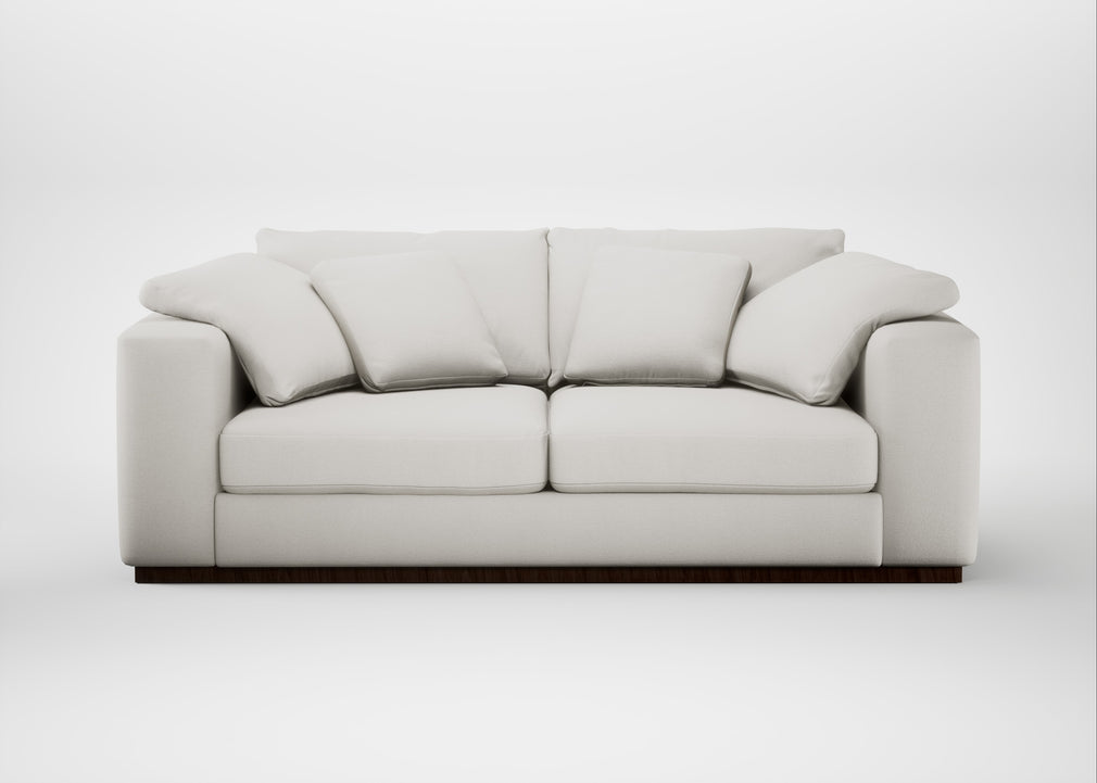 Trento 3 Seater Sofa Capelo Linen-Cotton Sea Salt