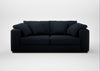 Trento 3 Seater Sofa Loop Twill Midnight