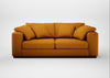 Trento 3 Seater Sofa Loop Twill Ochre