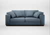 Trento 3 Seater Sofa Smart Cotton Linen Celestial