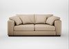 Trento 3 Seater Sofa Smart Cotton Linen Rice