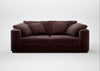 Trento 3 Seater Sofa Smart Luxe Velvet Acorn