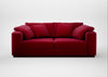 Trento 3 Seater Sofa Smart Luxe Velvet Mulberry