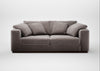 Trento 3 Seater Sofa Smart Luxe Velvet Mushroom