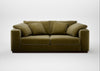 Trento 3 Seater Sofa Smart Luxe Velvet Peridot