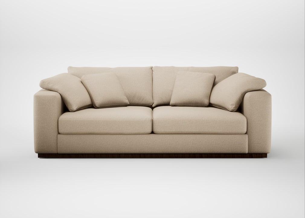 Trento 4 Seater Sofa Brushed Cotton Oat