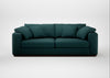 Trento 4 Seater Sofa Brushed Cotton Pine