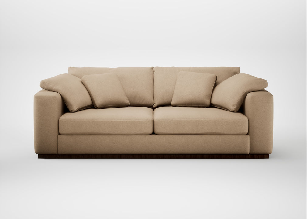 Trento 4 Seater Sofa Capelo Linen-Cotton Bamboo