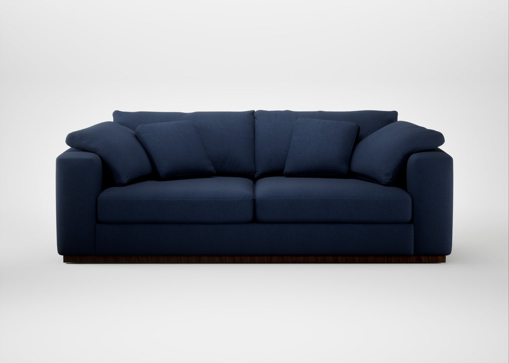 Trento 4 Seater Sofa Capelo Linen-Cotton Inkspot