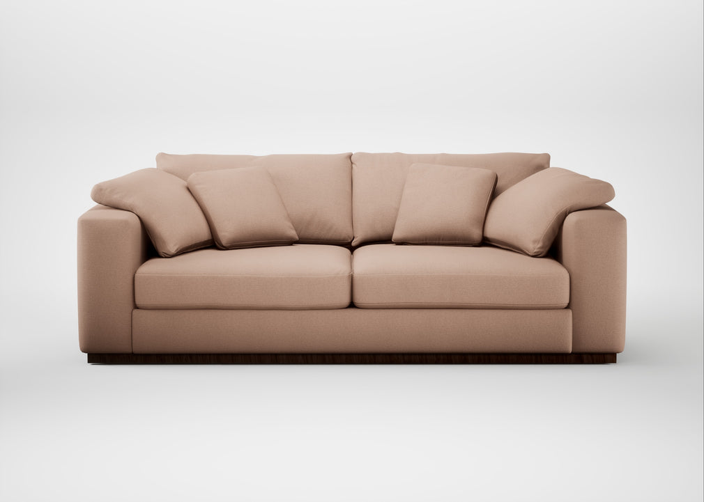 Trento 4 Seater Sofa Capelo Linen-Cotton Rosedale