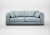 Trento 4 Seater Sofa Capelo Linen-Cotton Sea Shanty