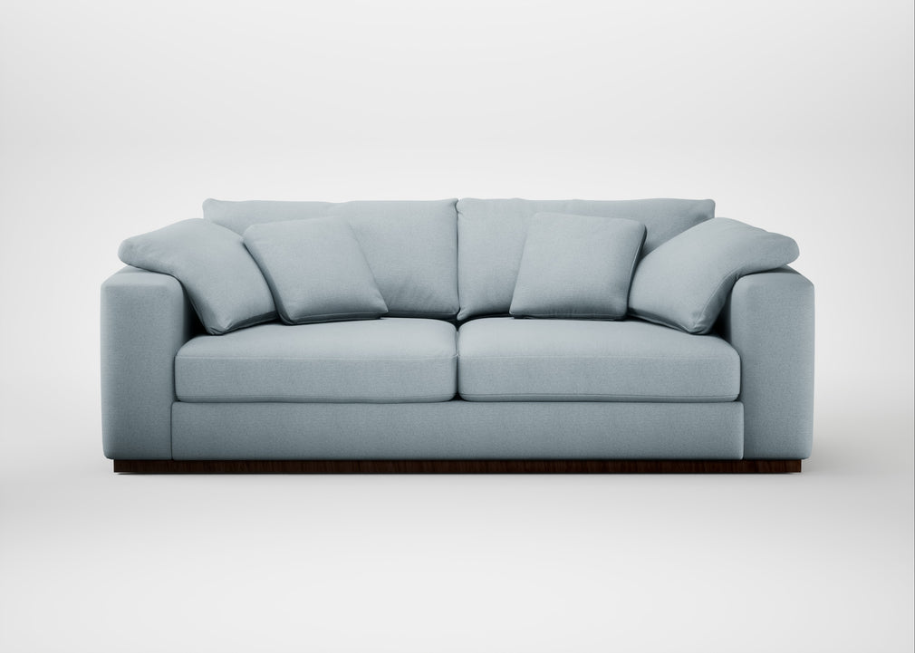 Trento 4 Seater Sofa Capelo Linen-Cotton Sea Shanty