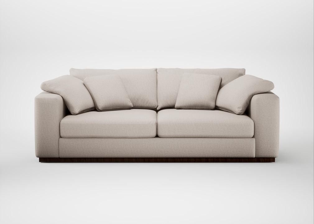 Trento 4 Seater Sofa Capelo Linen-Cotton Sesame