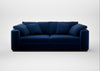 Trento 4 Seater Sofa Cotton Velvet Midnight