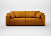 Trento 4 Seater Sofa Loop Twill Ochre