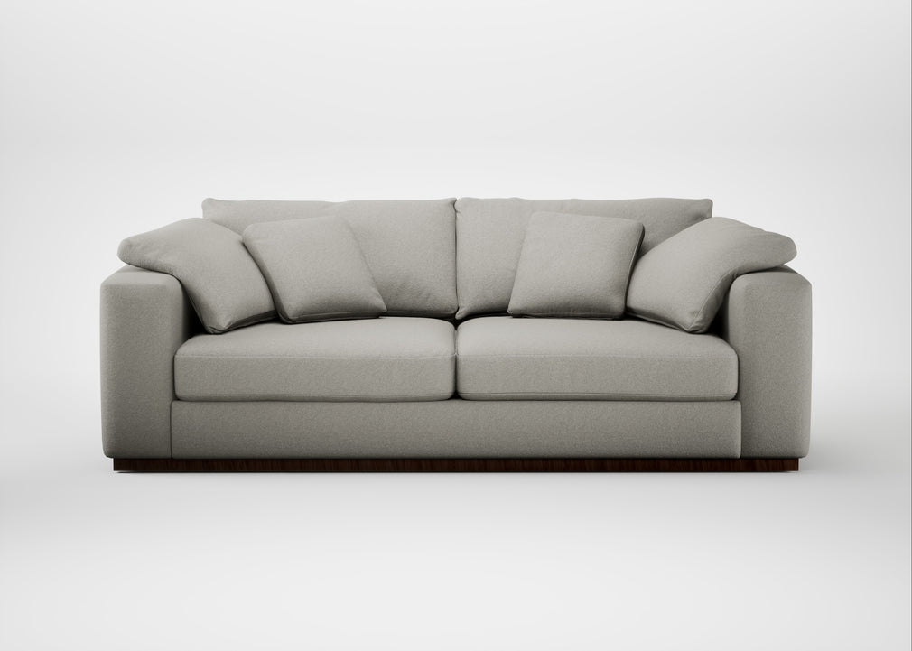 Trento 4 Seater Sofa Melton Wool Limestone