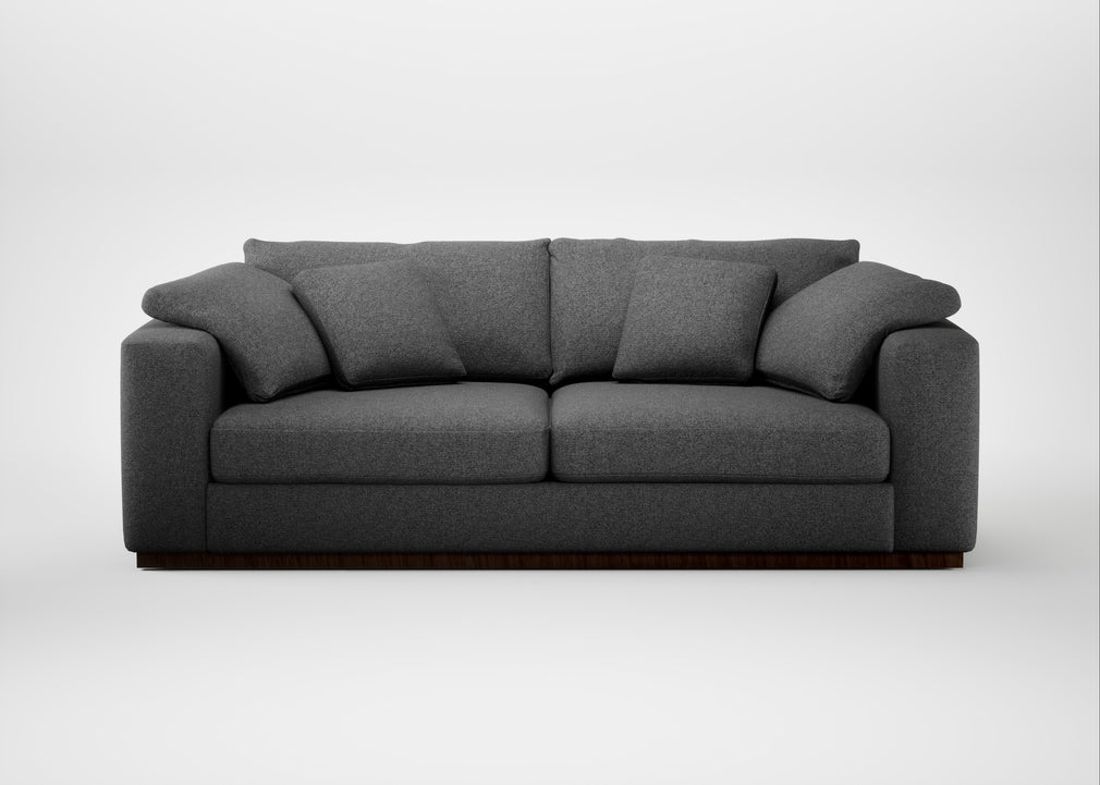 Trento 4 Seater Sofa Melton Wool Shale