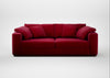 Trento 4 Seater Sofa Smart Luxe Velvet Mulberry