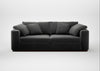 Trento 4 Seater Sofa Smart Luxe Velvet Nickel