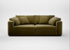 Trento 4 Seater Sofa Smart Luxe Velvet Peridot