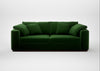 Trento 4 Seater Sofa Smart Velvet Forest