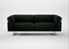 Novara 3 Seater Sofa Boucle Fern / Stainless Steel