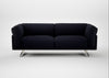Novara 3 Seater Sofa Boucle Indigo / Stainless Steel