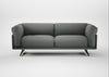 Novara 3 Seater Sofa Boucle Steel / Black