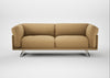 Novara 3 Seater Sofa Boucle Tweed Citrine / Stainless Steel
